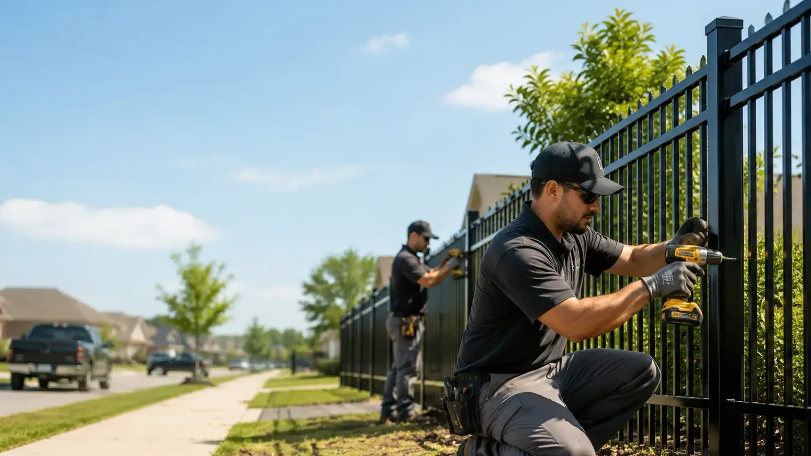 Metal Fence Installation in Middle Point, OH